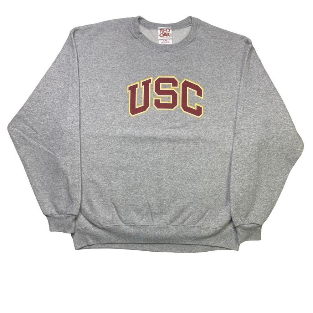 Vintage USC Trojans college crewneck sweater